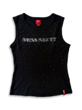 Miss Sixty Beaded Logo Tank ✮ Size M