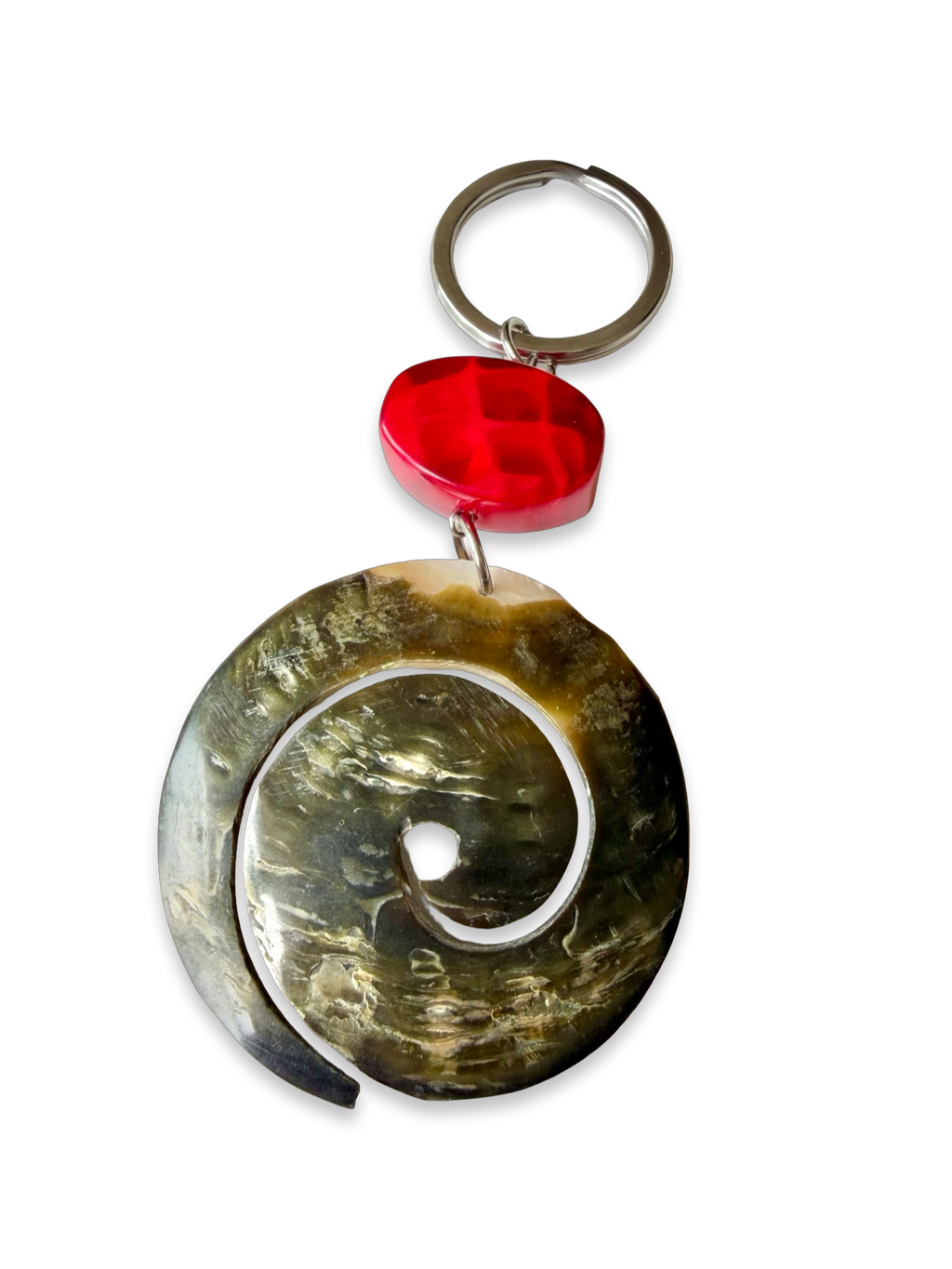 Upcycled Shell Keyring