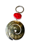 Upcycled Shell Keyring