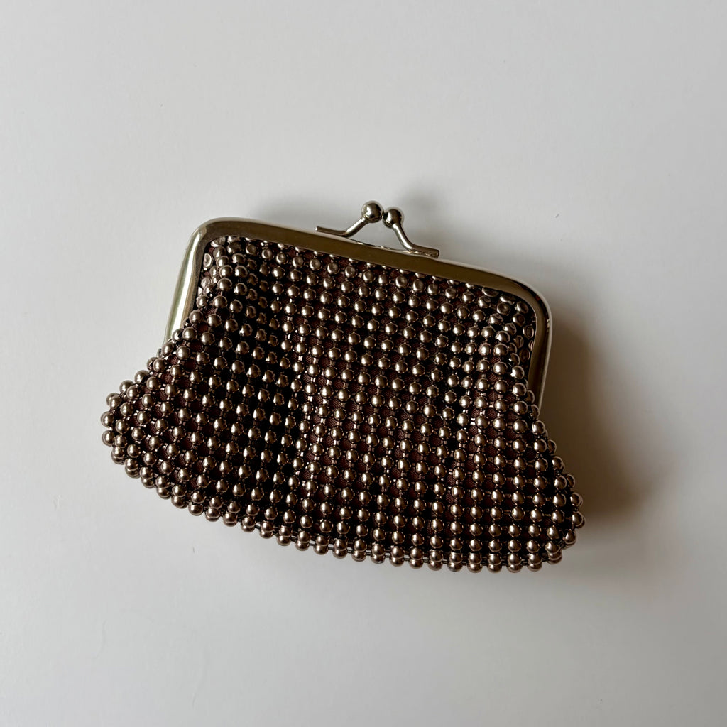 Mini purse with chain strap