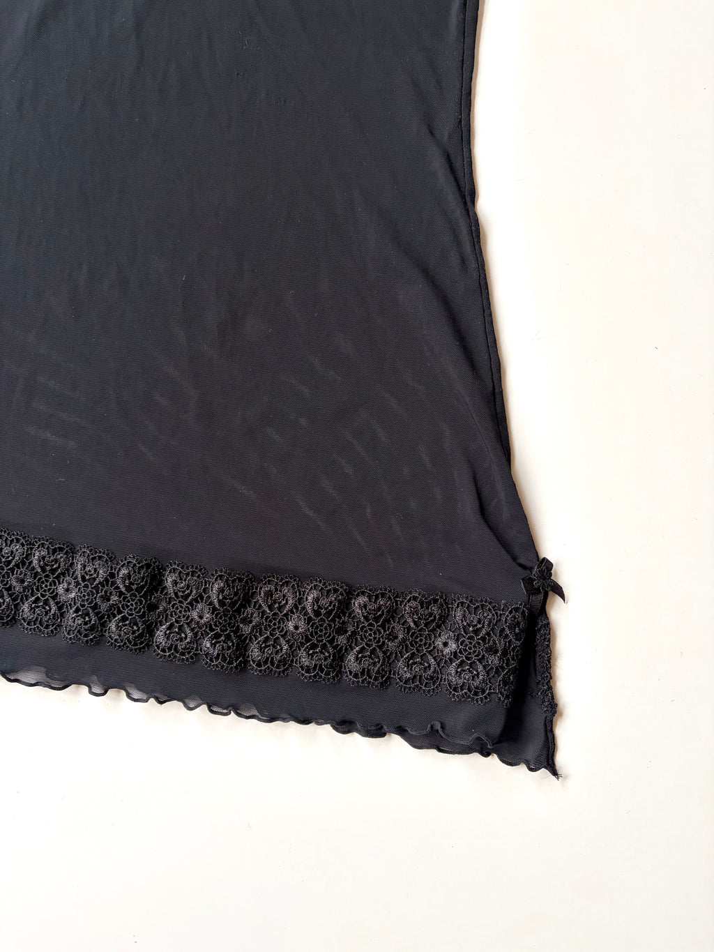 Black Mesh Cami ✮ Size 12