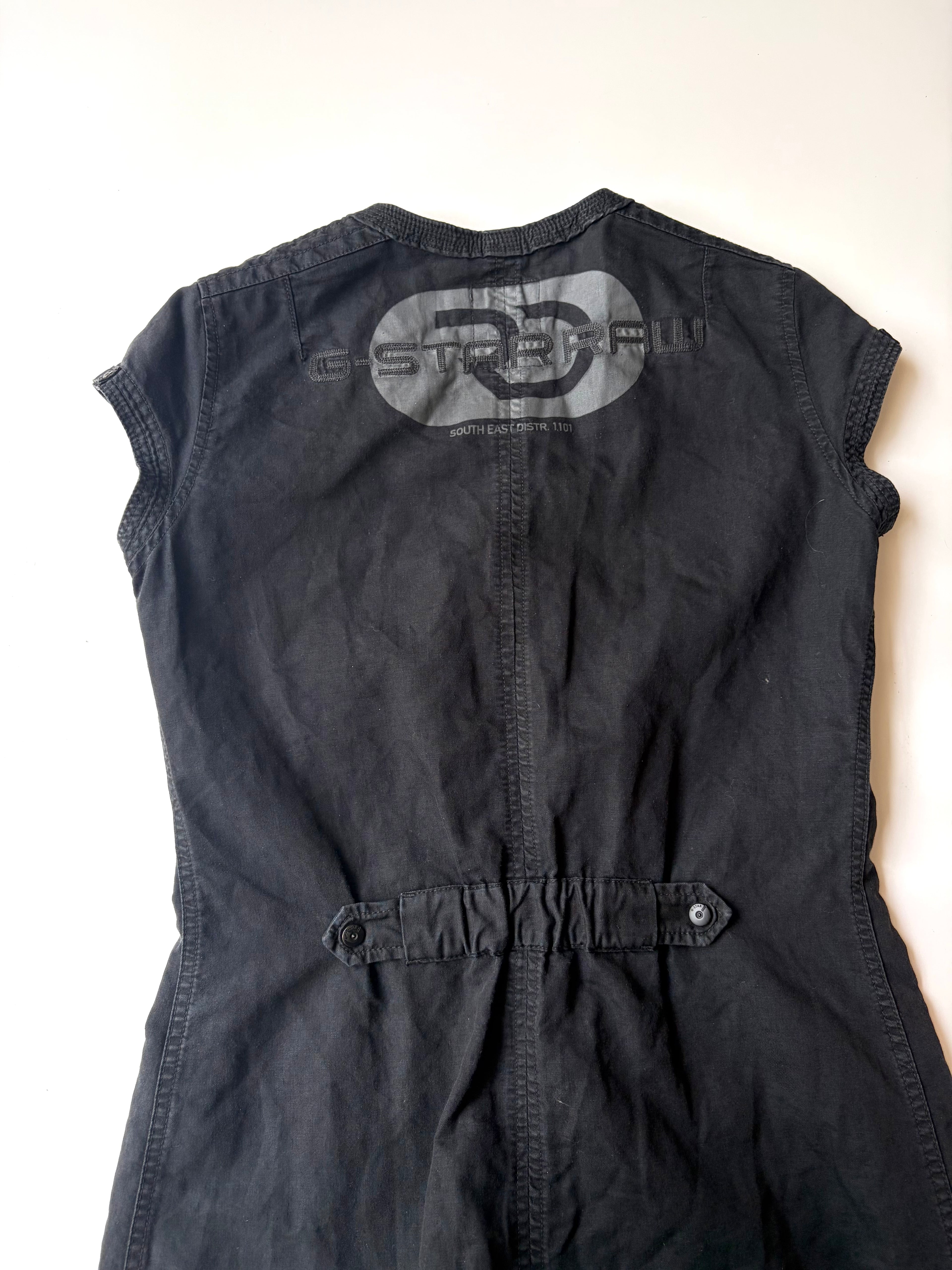 G-Star Raw Black Cargo Dress ✮ Size M