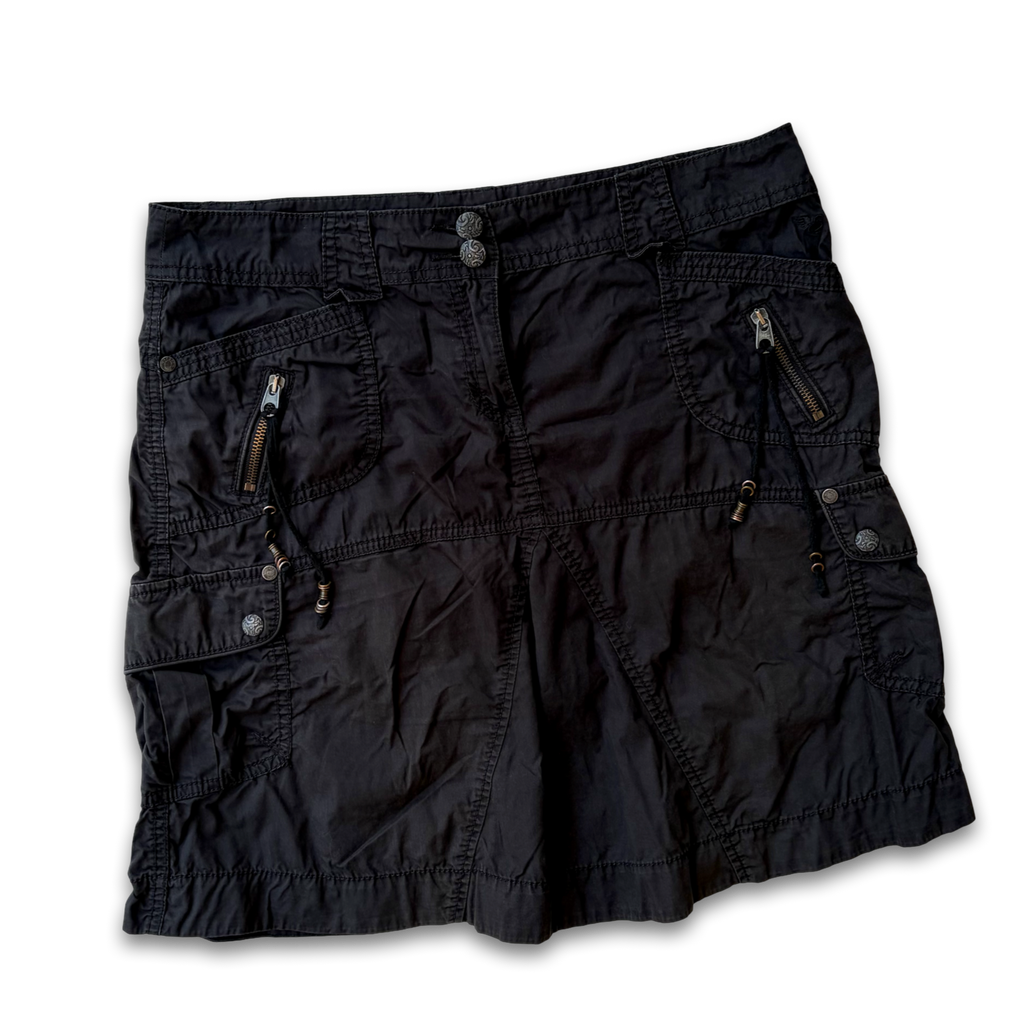 Y2K Esprit black cargo skirt ✮ Size 10