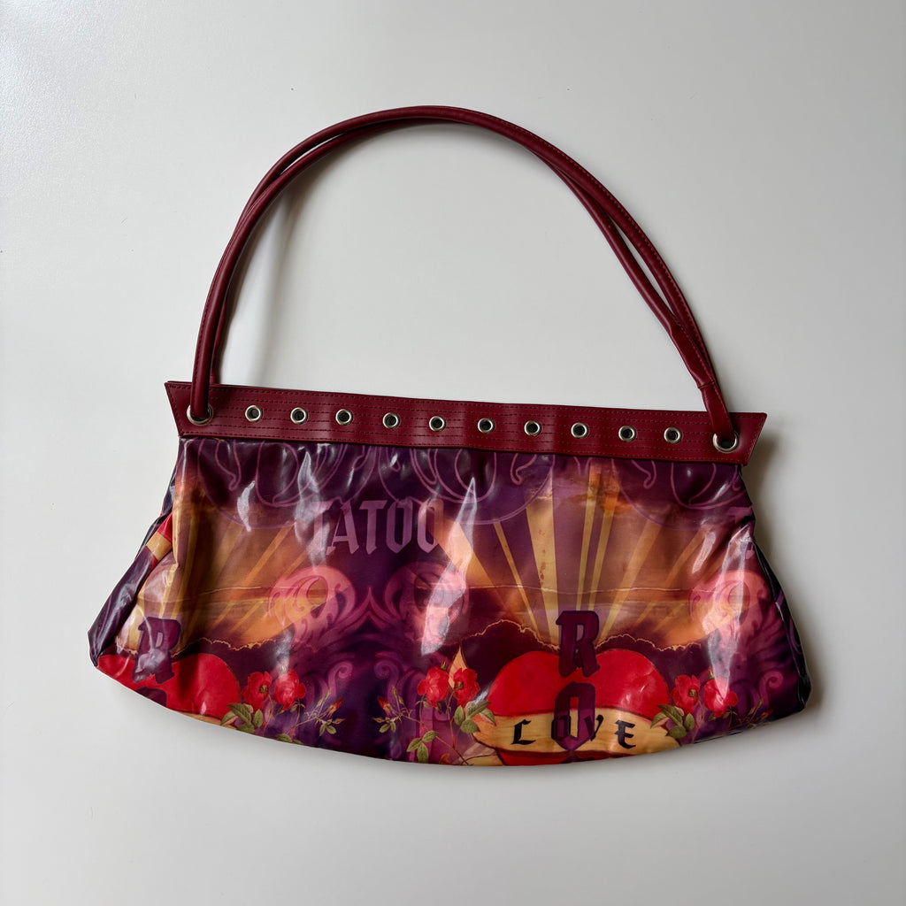 Vintage Ed Hardy Style Handbag