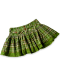 Vintage Green Plaid Mini Skirt ✮ Size S