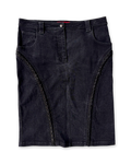 Angelo Marani Denim Midi Skirt ✮ Size 12*