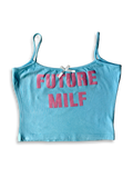 'Future Milf' Cropped Cami ✮ Size XS