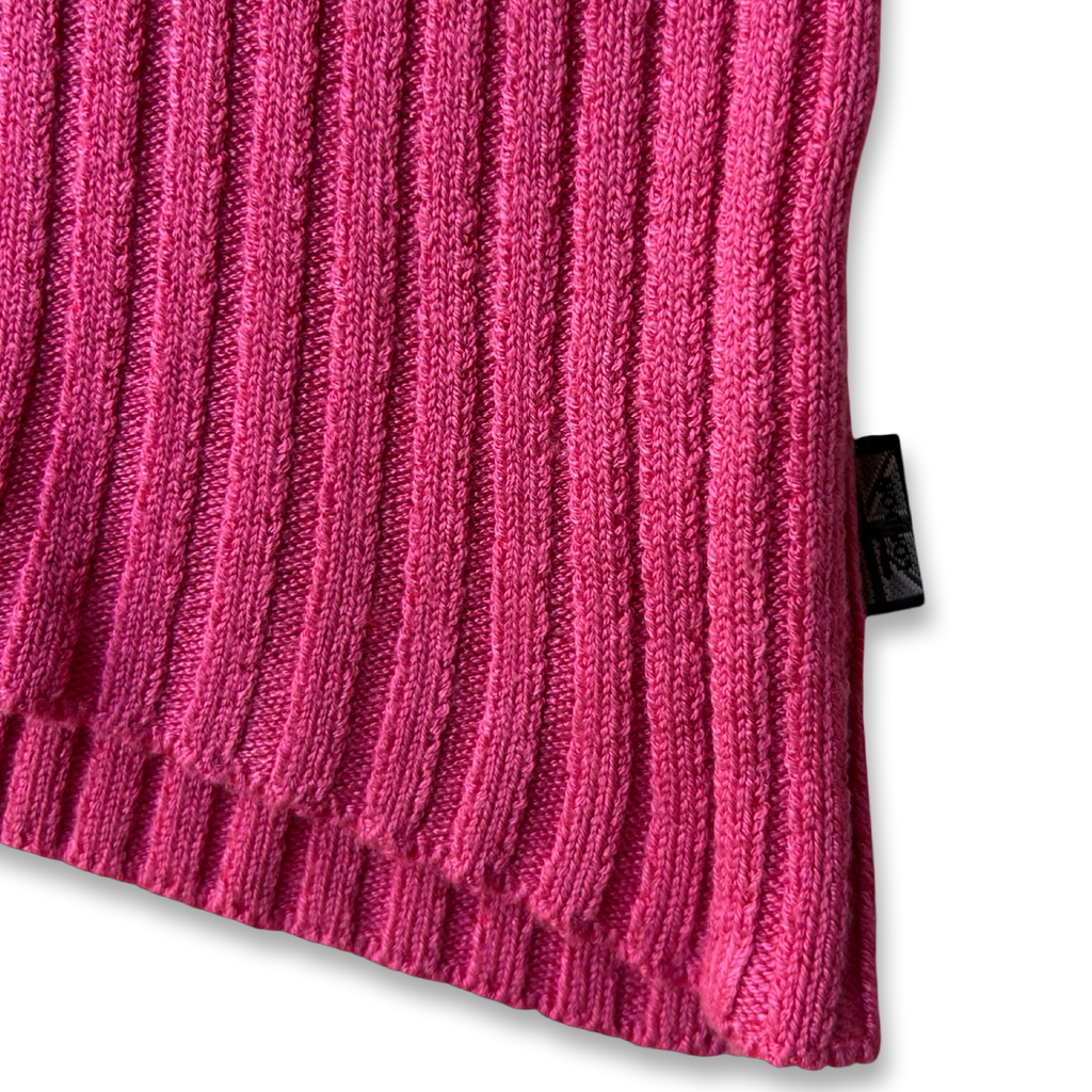 Pink Knit Halter Top ✮ Size M-XL