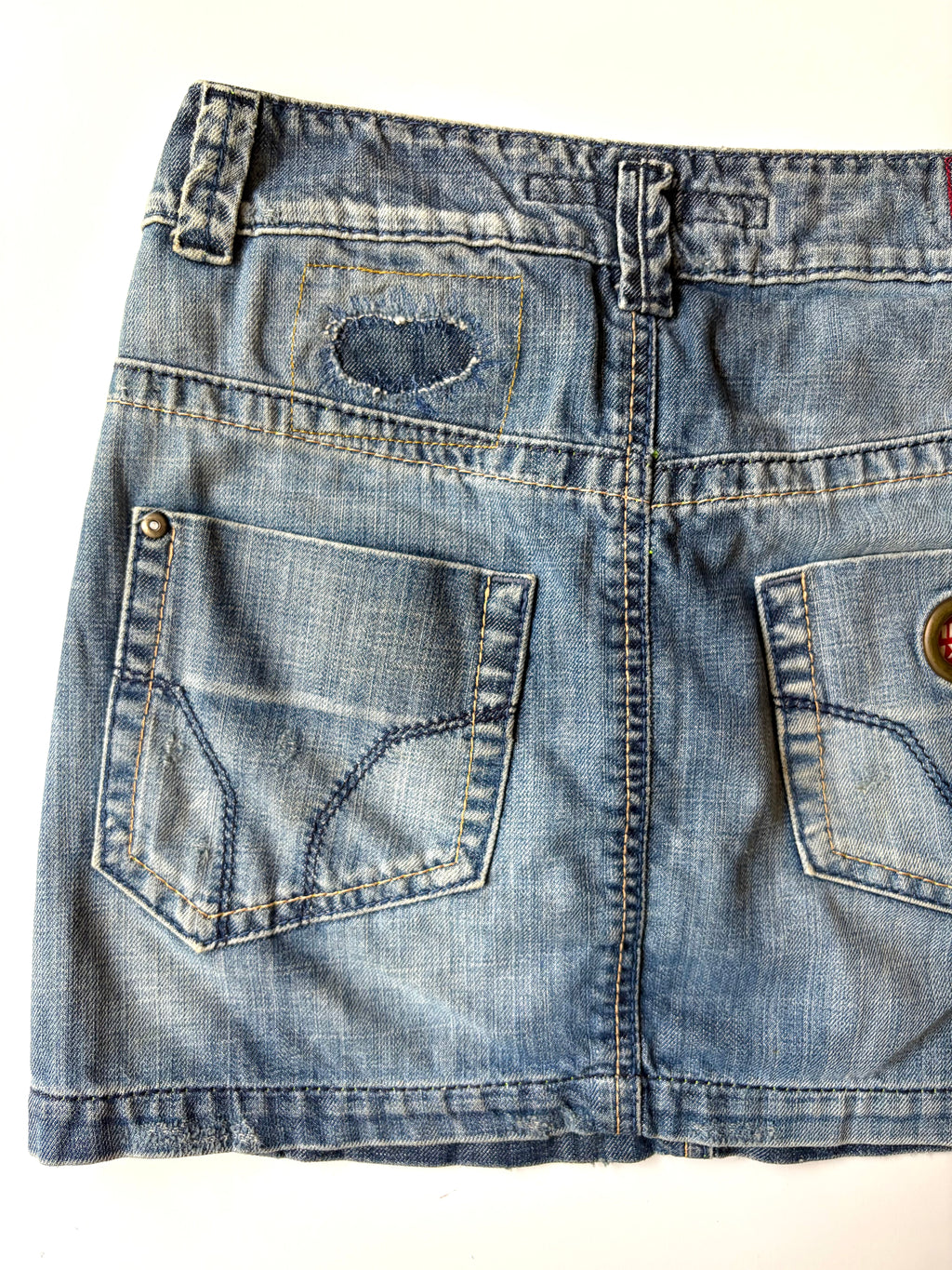Miss Sixty Denim Mini Skirt ✮ Size S