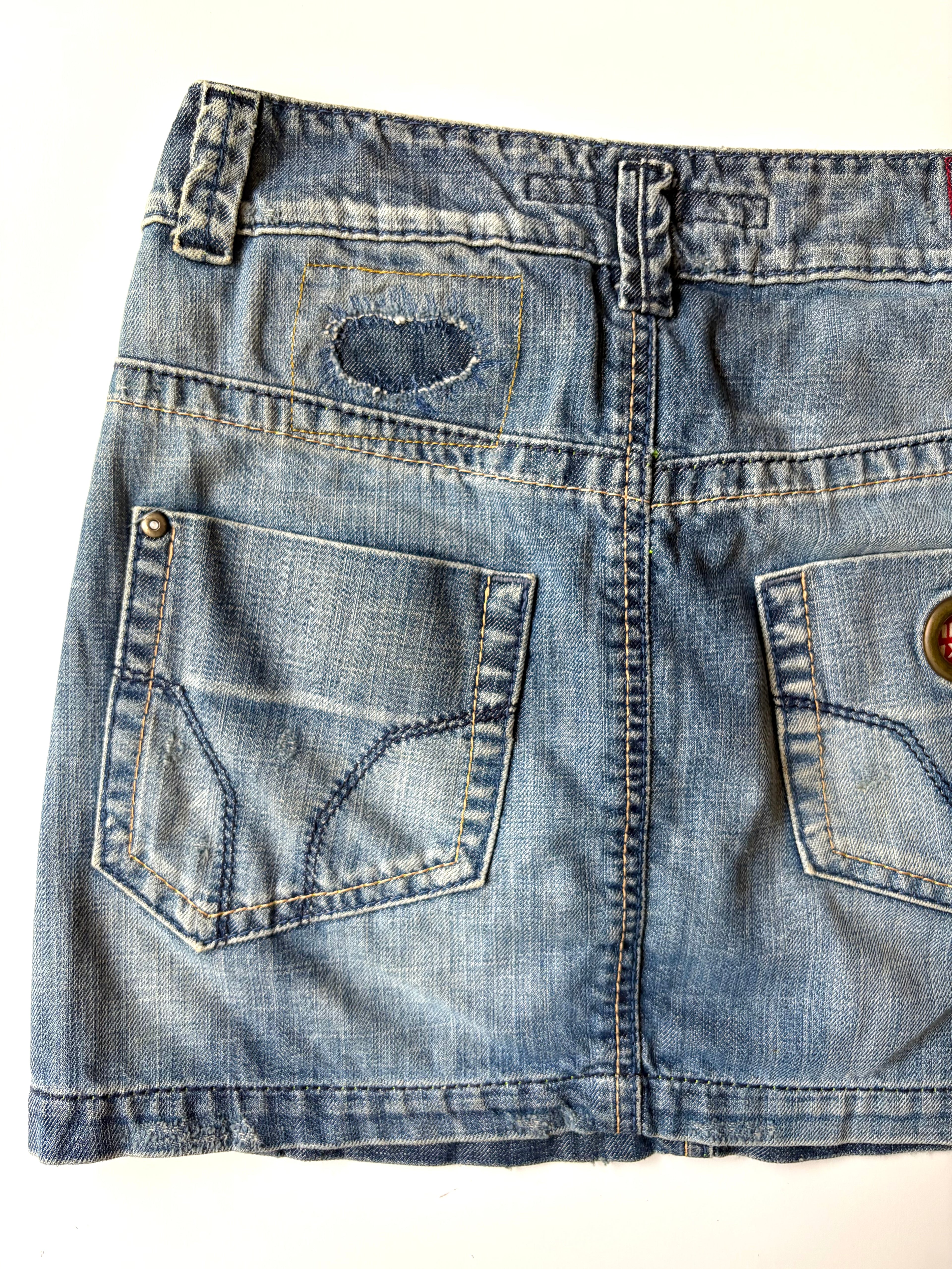 Miss Sixty Denim Mini Skirt ✮ Size S