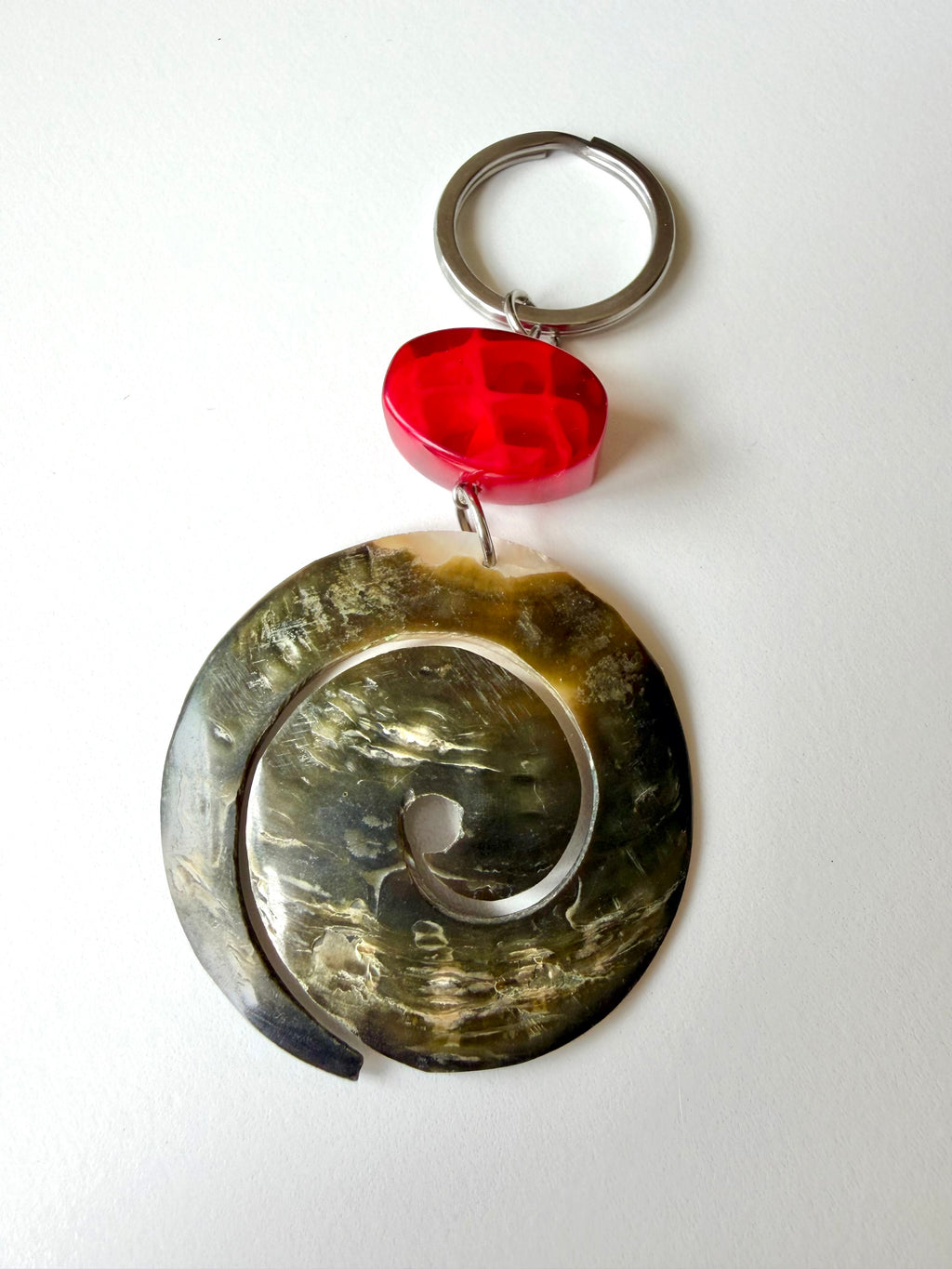 Upcycled Shell Keyring