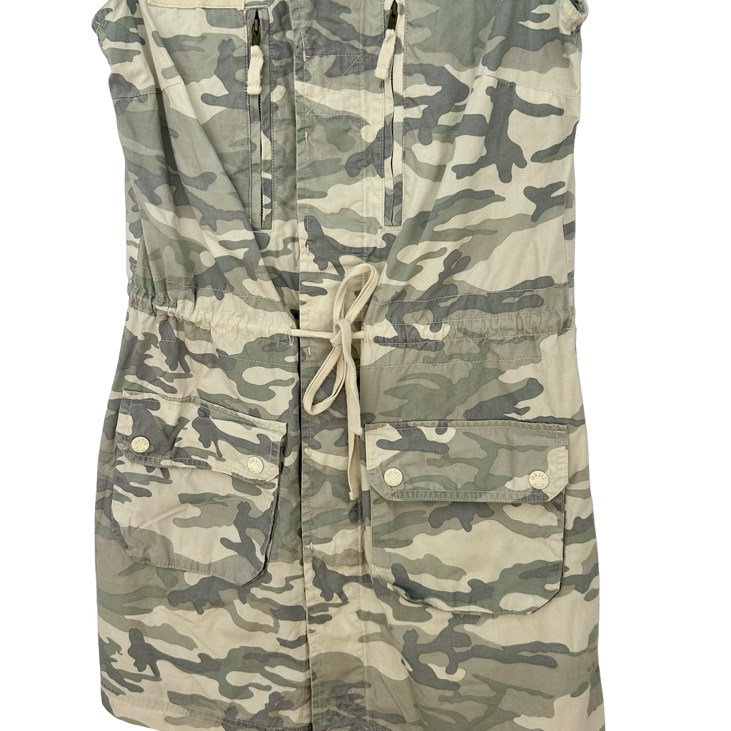 Y2K Camo Cargo Dress ✮ Size 10
