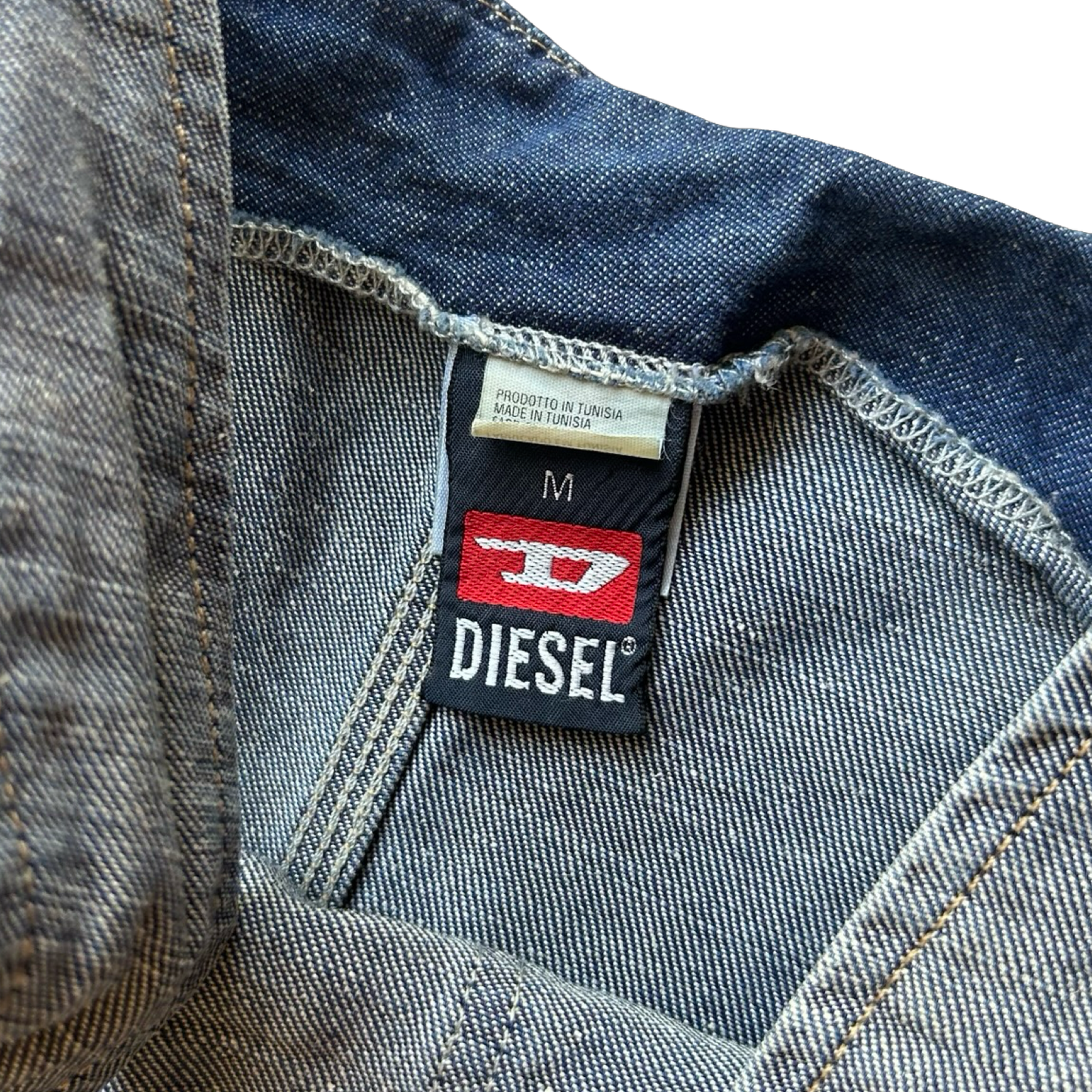 2000s Diesel Two-Tone Denim Dress ✮ Size S/M