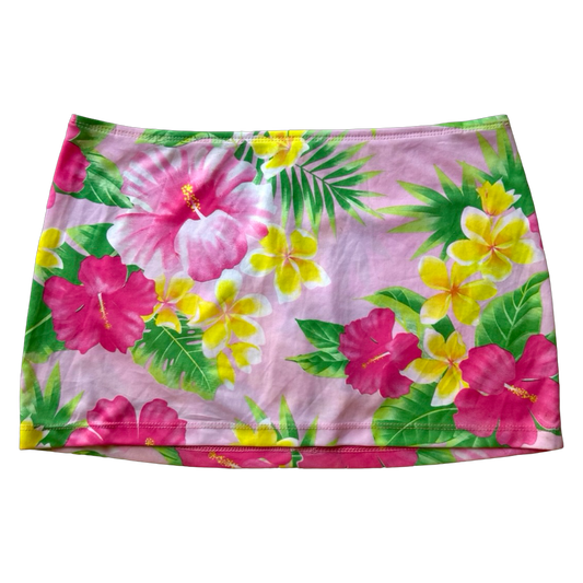 Y2K Supre Floral Mini Skirt ✮ Size L