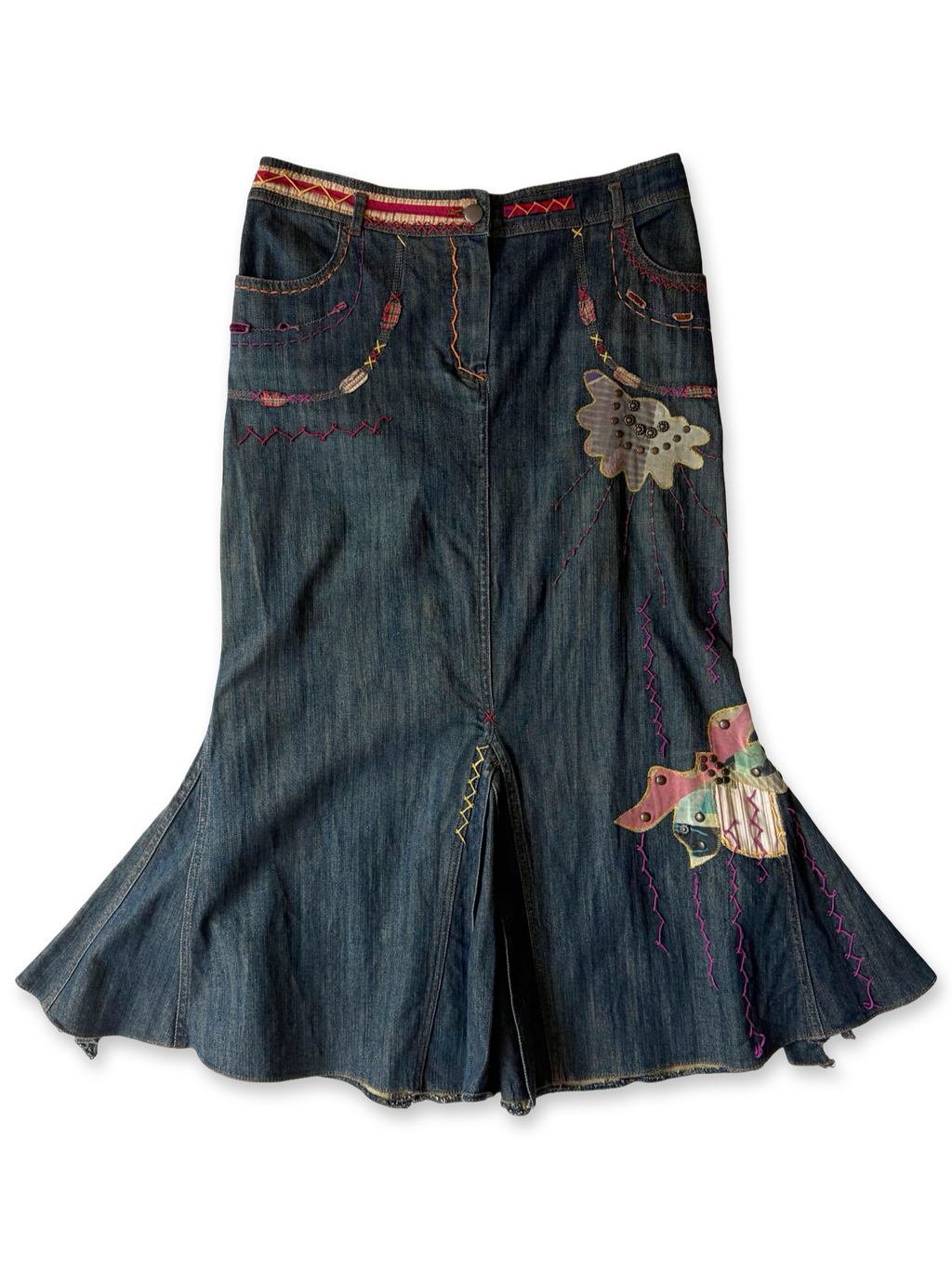 Didier Parakian Denim Skirt ✮ Size 12*