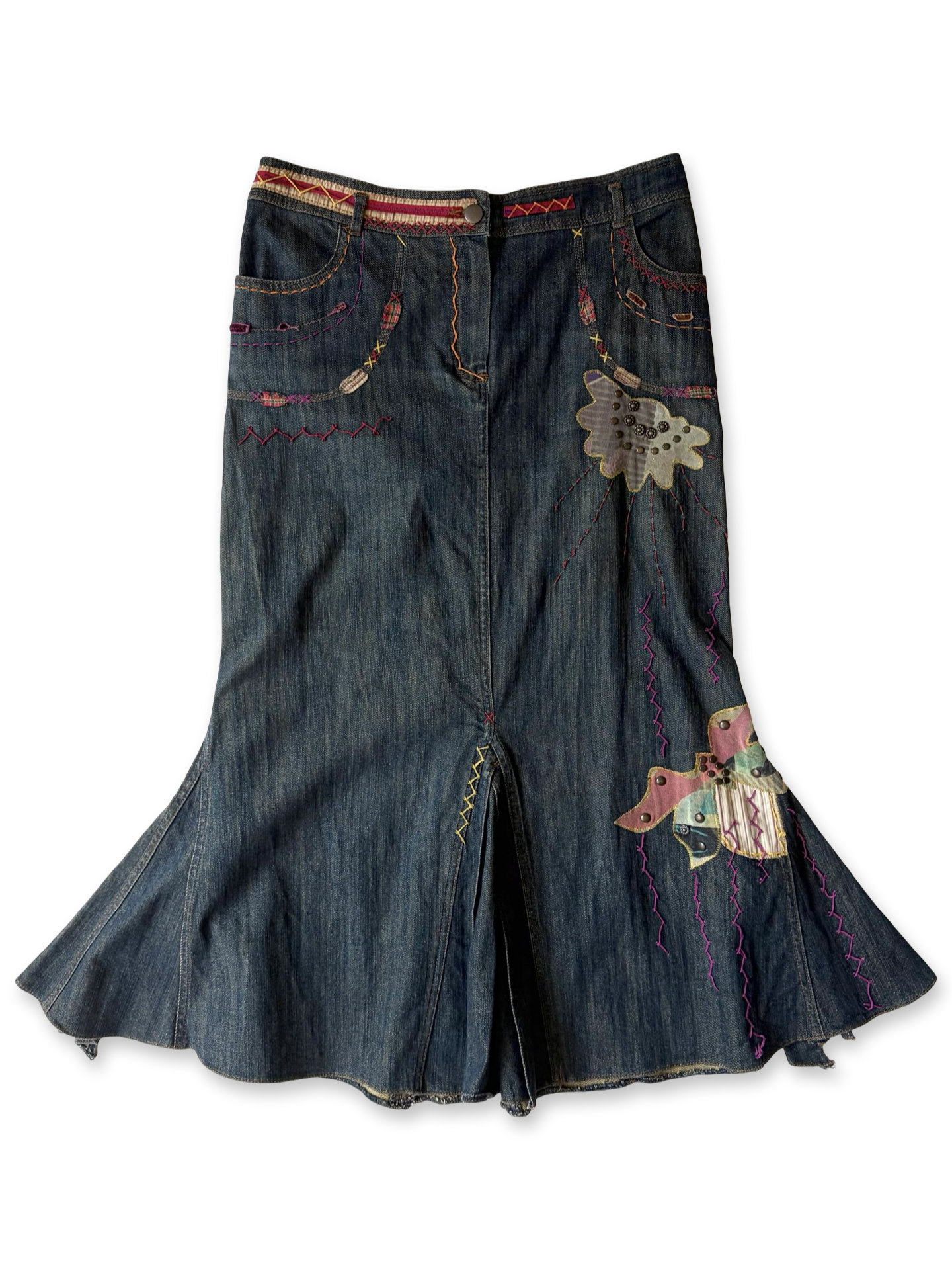 Didier Parakian Denim Skirt ✮ Size 12*