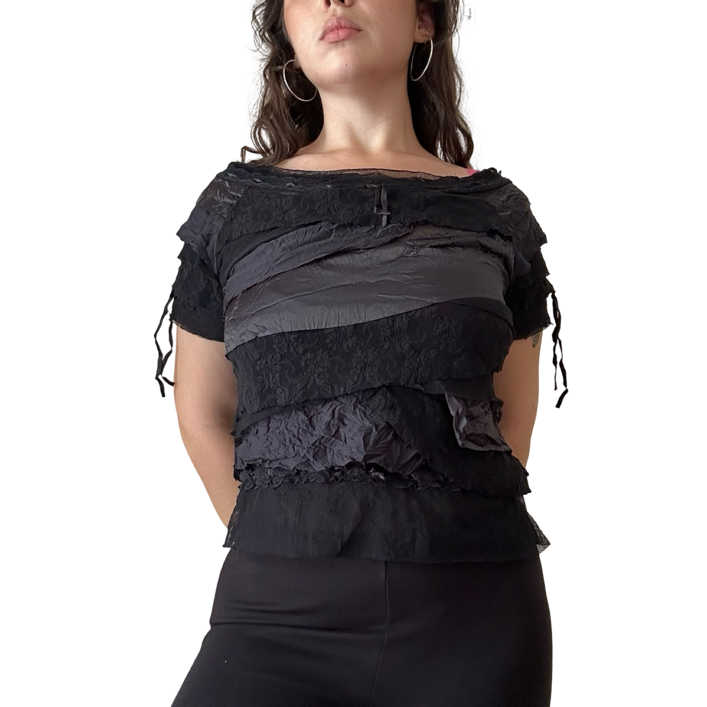 Per Una Ruffle Top ✮ Size 12