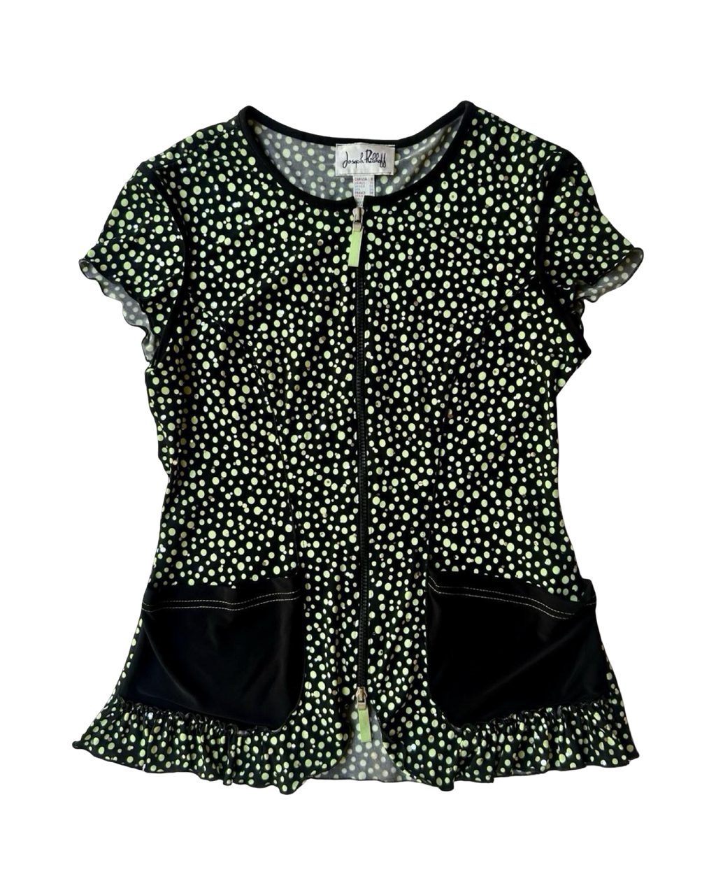 Joseph Ribkoff Double Zip Top ✮ Size 10