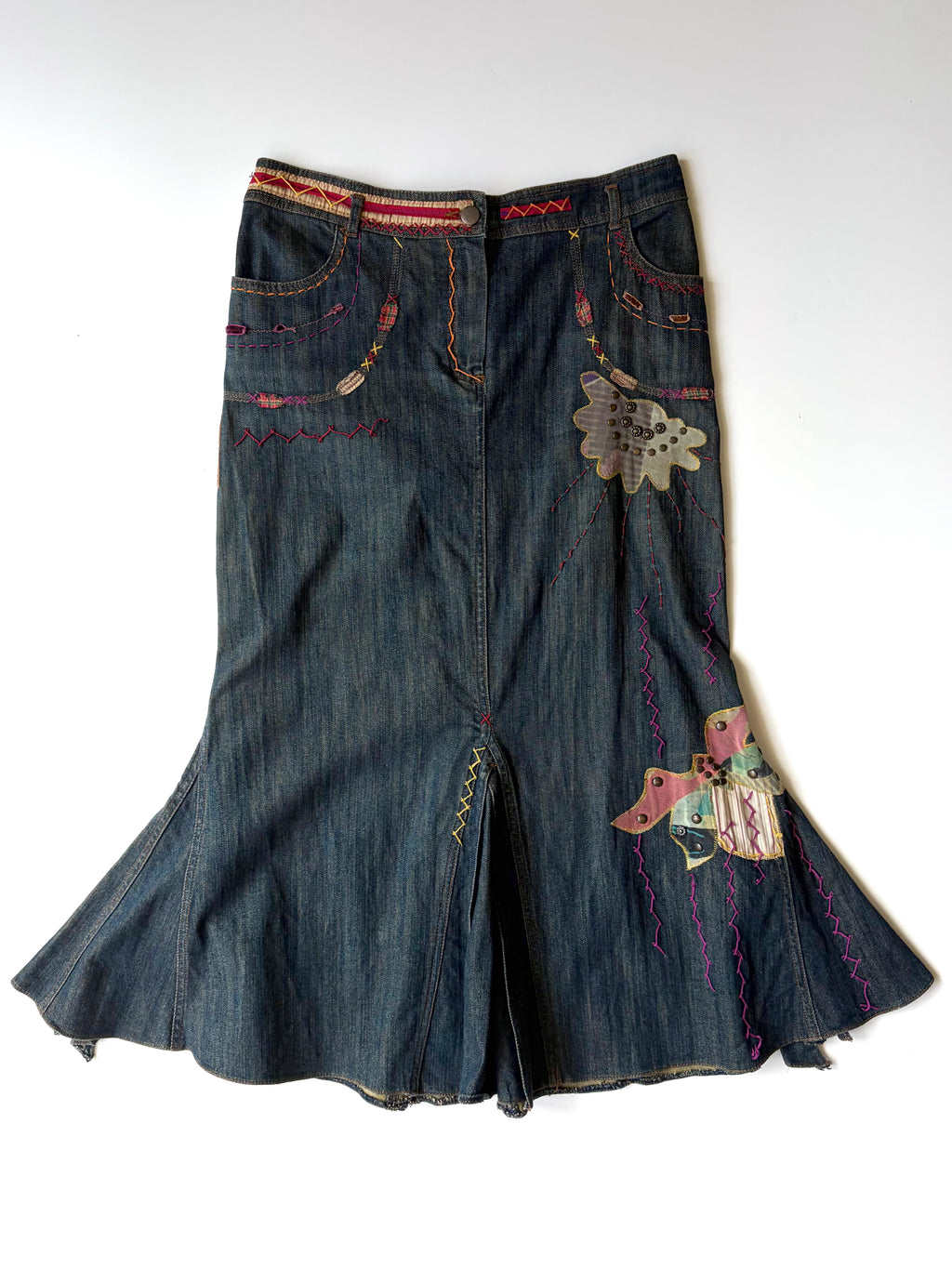 Didier Parakian Denim Skirt ✮ Size 12*