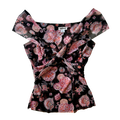 Mesh Paisley Top ✮ Size 14