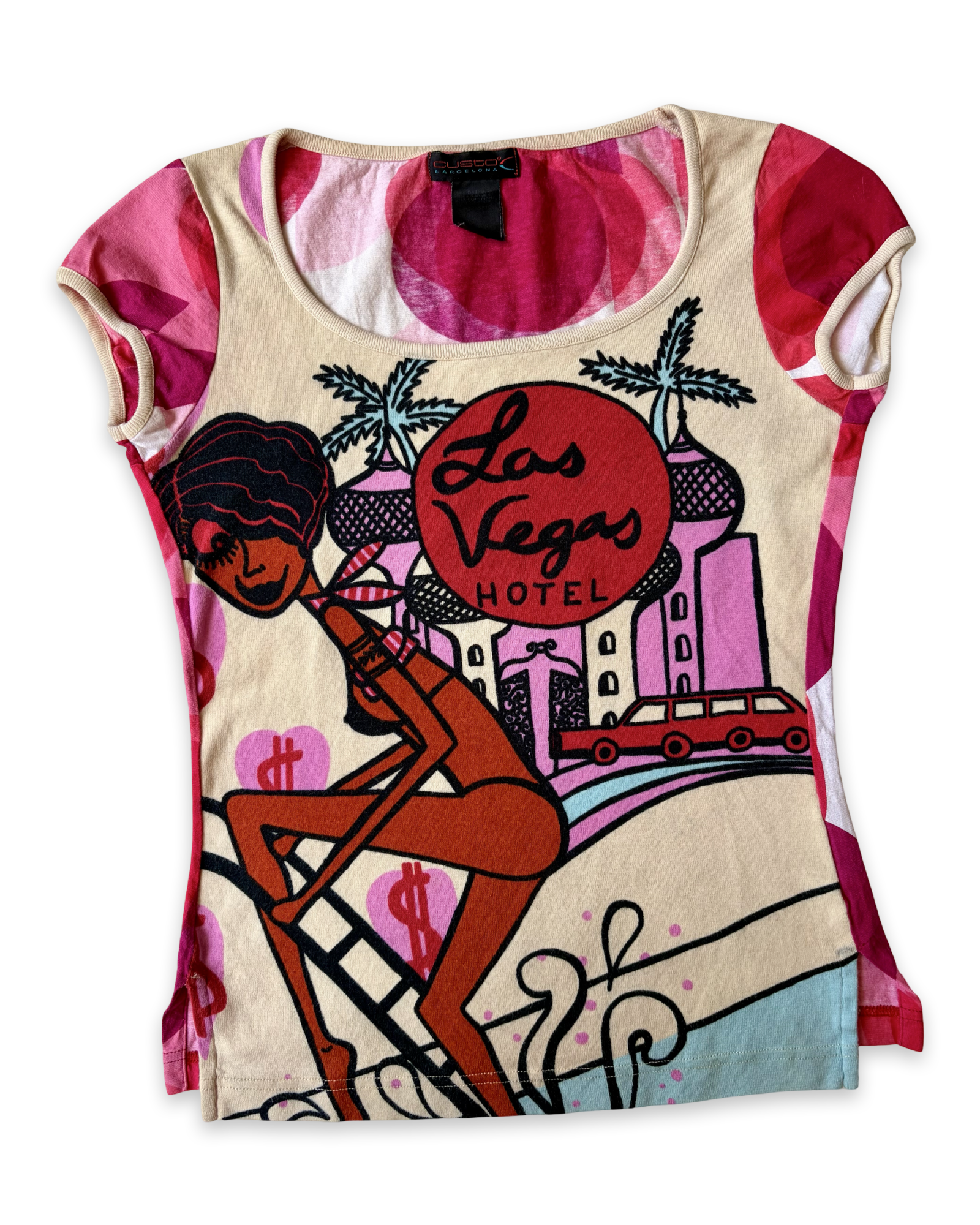 Custo Barcelona Las Vegas Tee ✮ Size S-M*
