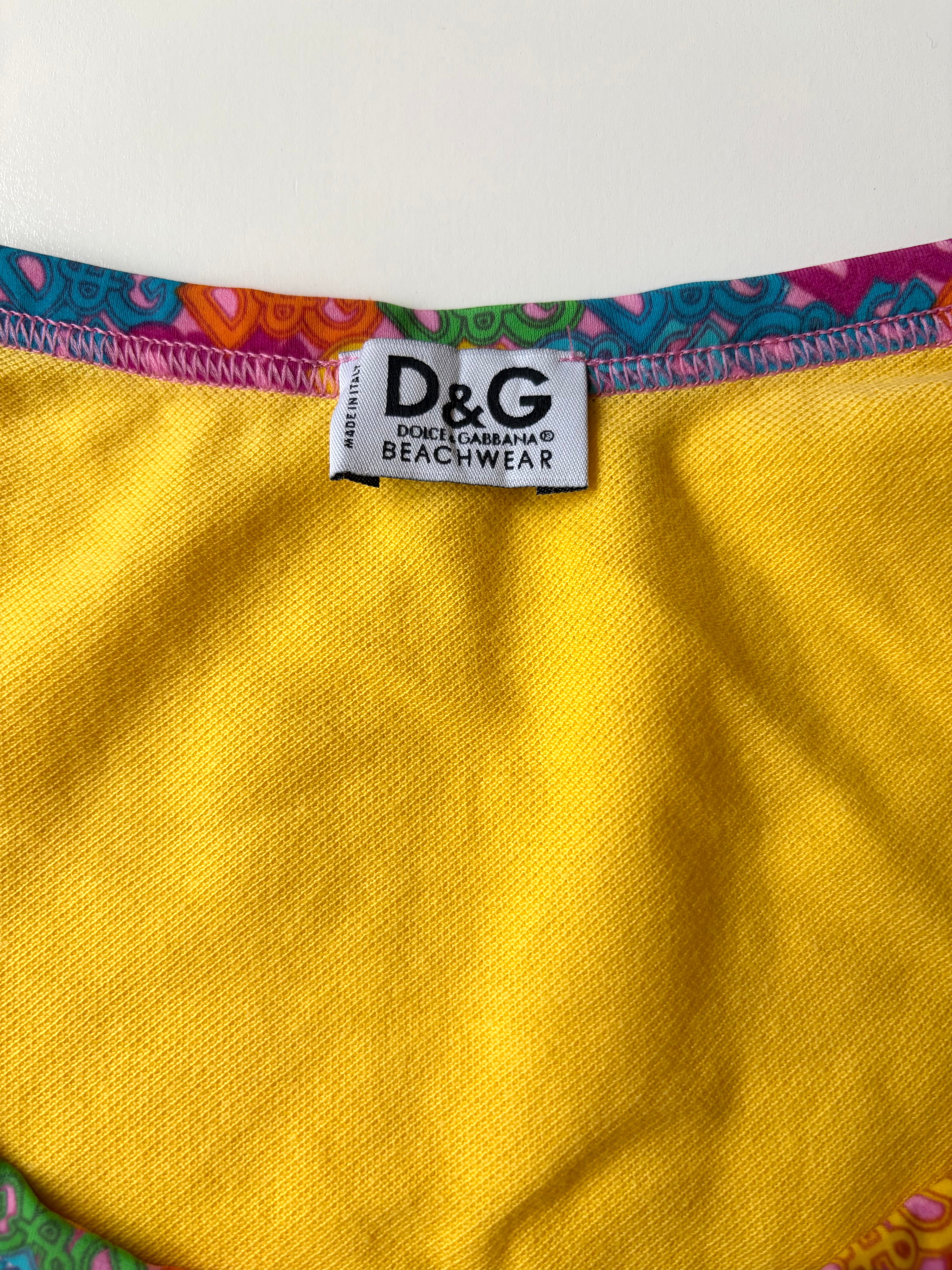 Vintage D&G Beachwear Tee ✮ Size M*