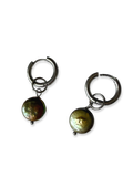 Pearl Huggies Earrings 03