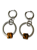 Keyring Huggie Earrings