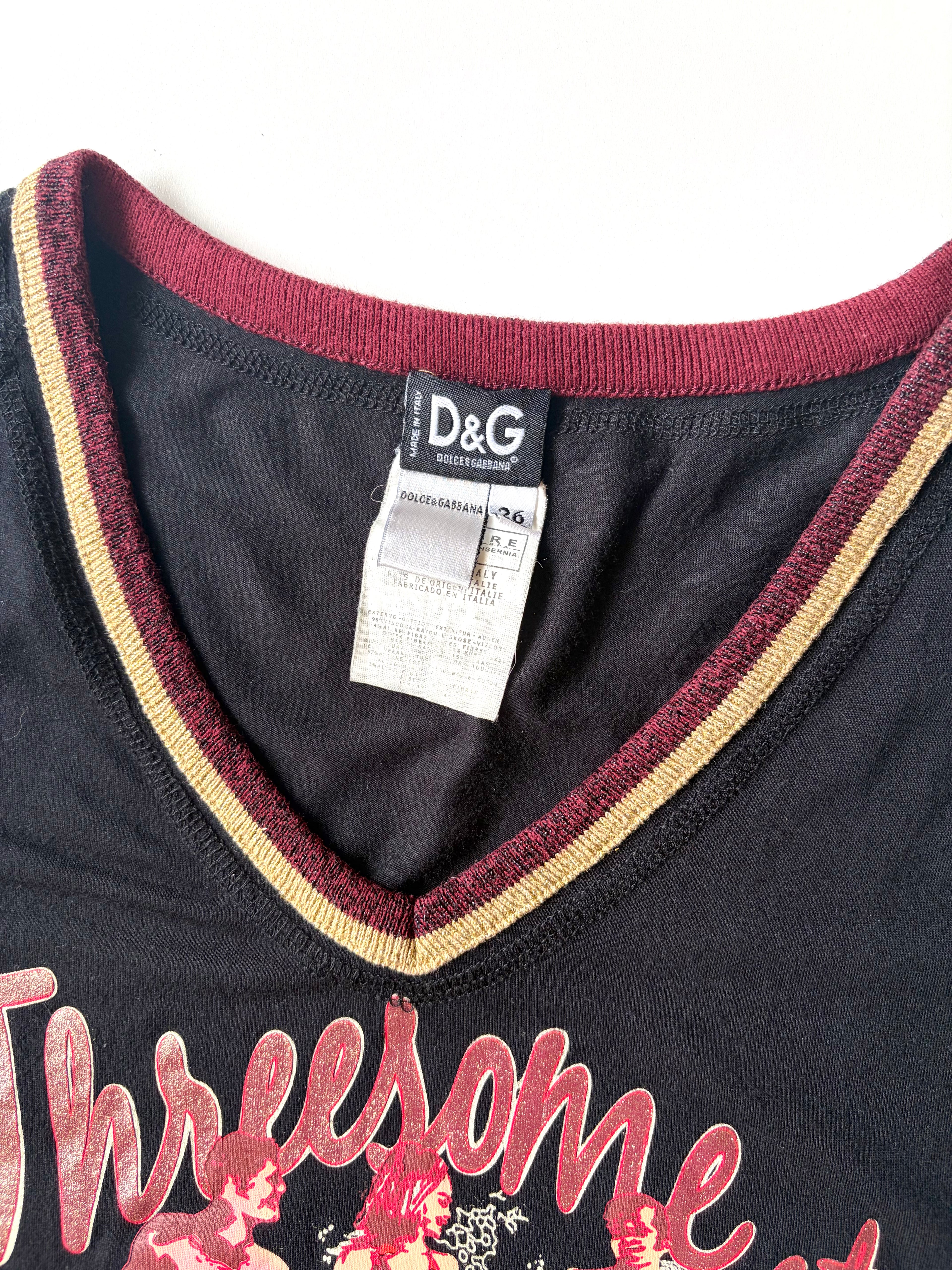 RARE Dolce & Gabbana Tank Top ✮ Size S-M*