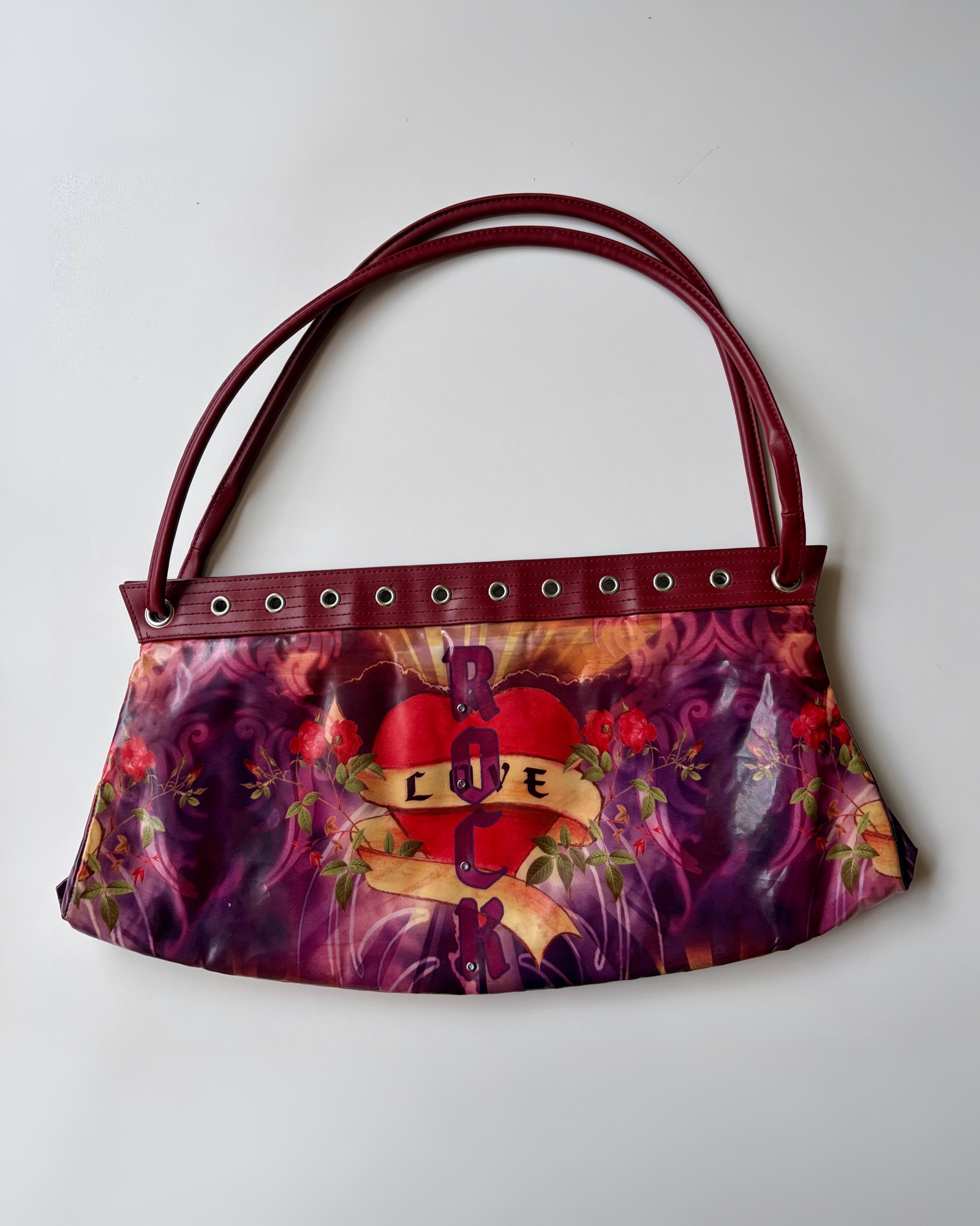 Vintage Ed Hardy Style Handbag