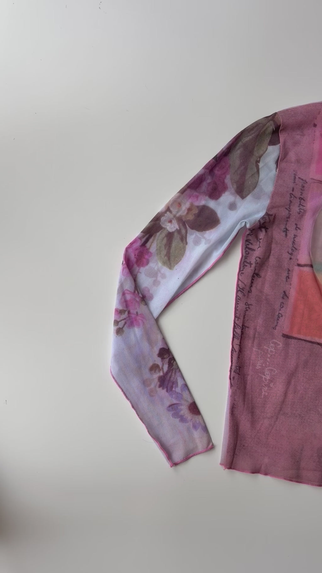 RARE Cop Copine 'Violette' Mesh Top ✮ Size S